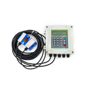 Intelligenter Ultraschall-Durchflussmesser, tragbarer Clamp-On-Laufzeit-Fl&uuml;ssigkeitsdurchflusssensor (DN15-DN6000)
