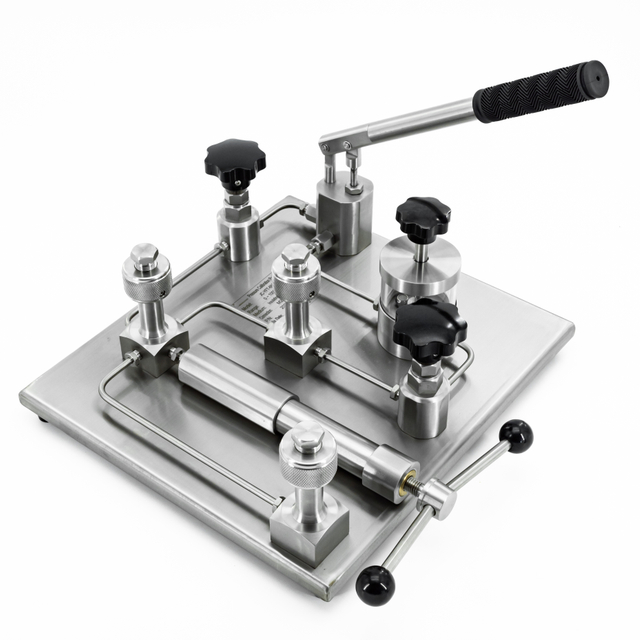 Pompe d'&eacute;talonnage de pression hydraulique portative 0-10000psi