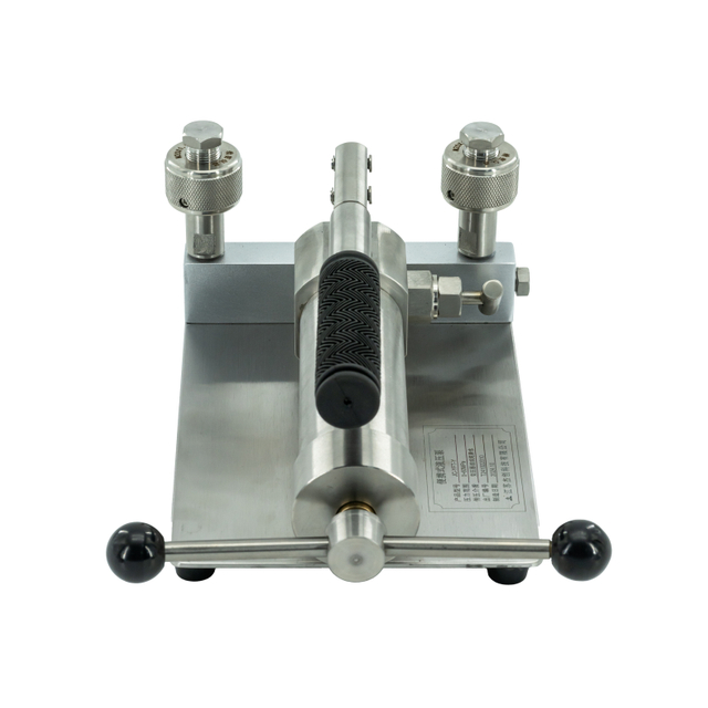 Tragbare manuelle 0-60 MPa Hydraulikdruck-Kalibrierungspumpe