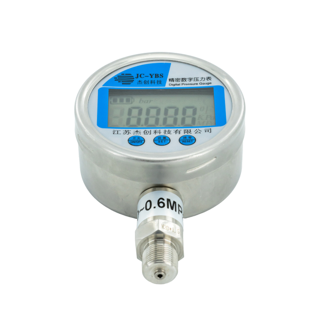 Man&oacute;metro digital de precisi&oacute;n de acero inoxidable
