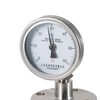 ميزان حرارة صناعي ثنائي المعدن بزاوية قابلة للتعديل مع قرص 316SS Thermowell 100 مم